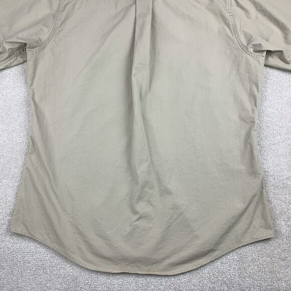 VTG Filson Safari Shirt Mens Size 46 Style 54 Tan Outdoor Workwear USA Made - Picture 9 of 14